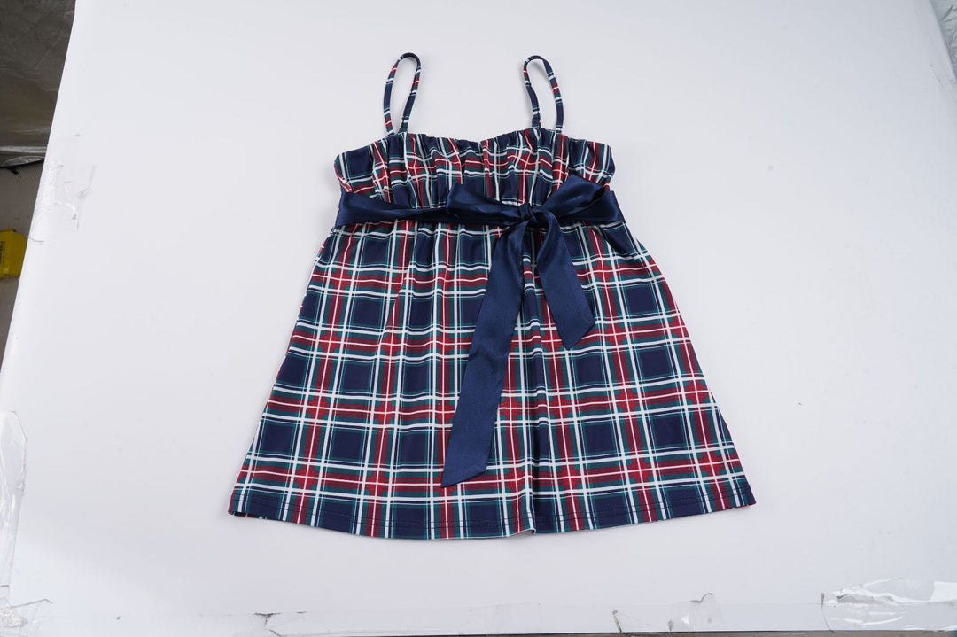Dame sommerkjole med elegante sløyfe-dekorasjoner Skjora