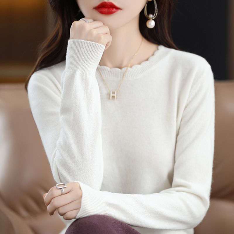 Damer Fin Cashmere Genser Skjora
