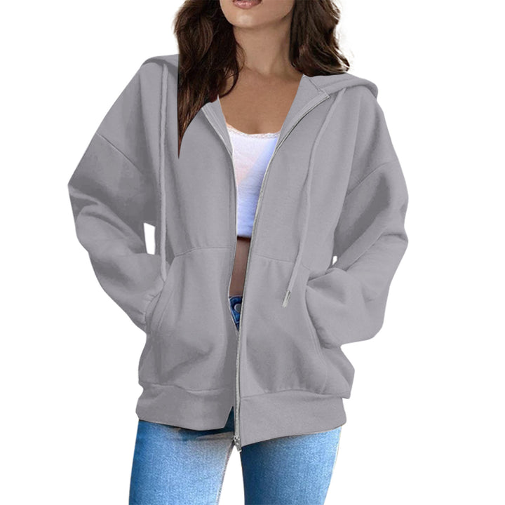 Dame hettejakke med koselig oversized snitt Skjora