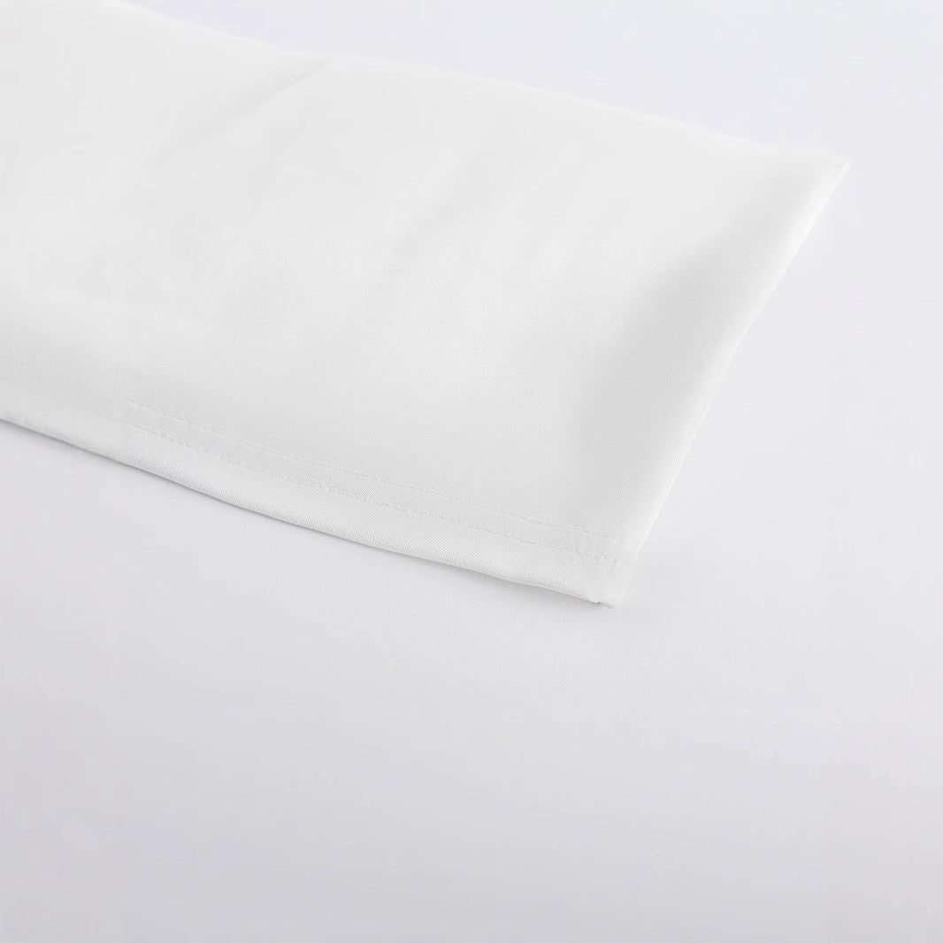 Dame Crop-Top med kreativt statementtrykk Skjora