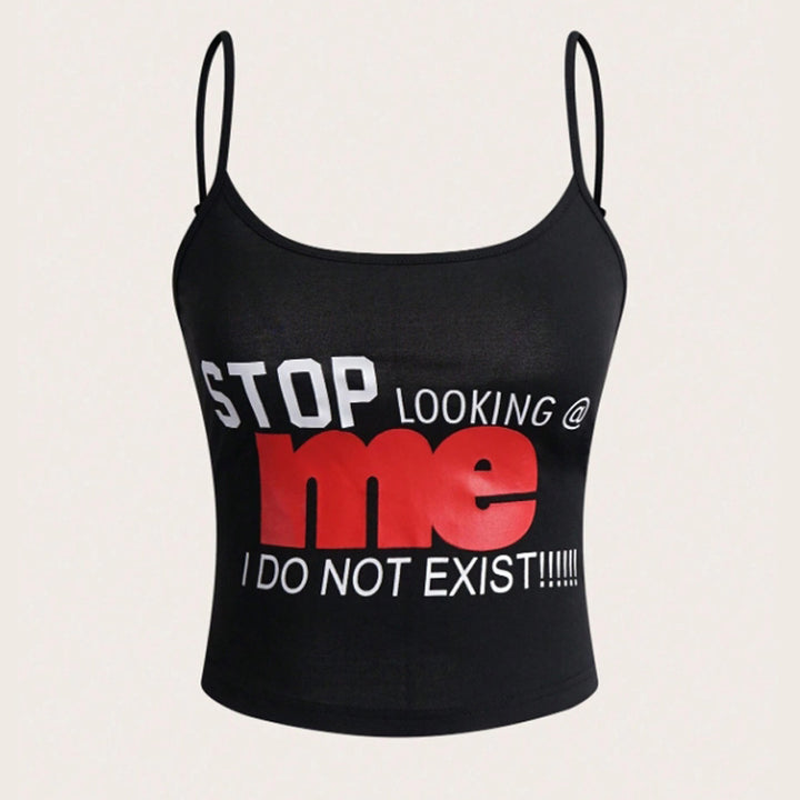 Dame cropped Tanktop med England-design Skjora