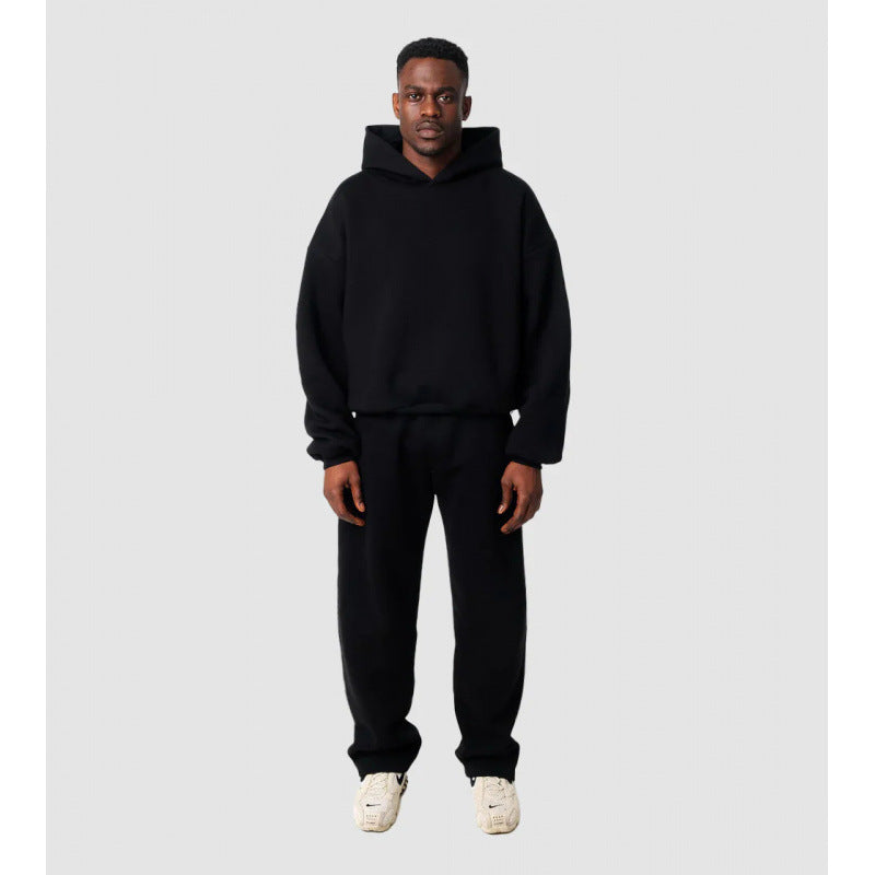 Kvinnenes Cozy Sweatshirt og Bukse Sett med Høy Krage og Casual Fit Skjora