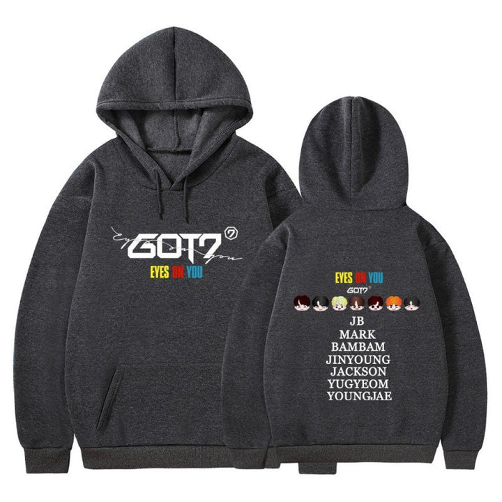 Dame hoodie med unikt GOT7 design og komfortabel passform Skjora