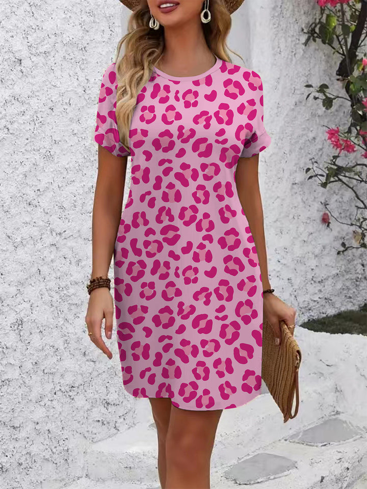 Dame blomsterkjole Skjora