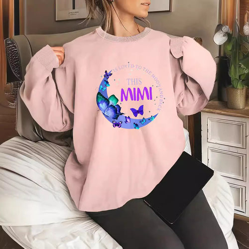 Kvinnens grafiske sweatshirt Skjora