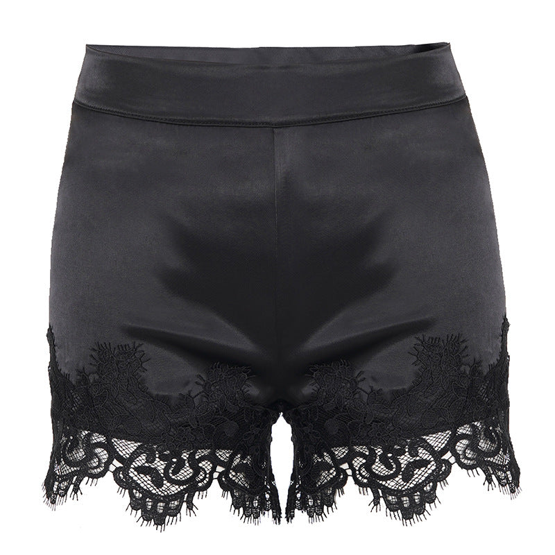 Dame shorts med elegant spissdekor Skjora