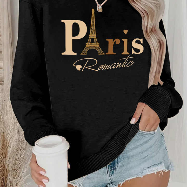 Kvinnegenser med romantisk Paris-design Skjora