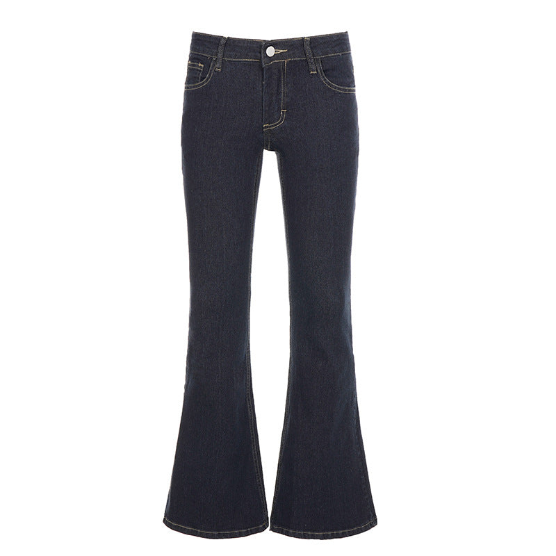 Dame Flared Jeans i elegant vintage-stil Skjora