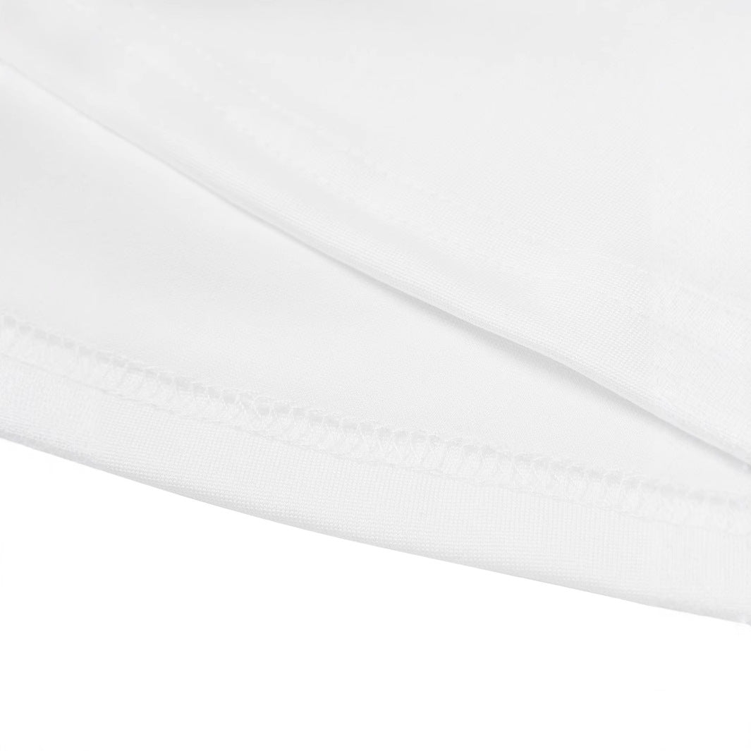 Dame Crop-Top med glatt kirsebærmotiv og sløyfeprint Skjora