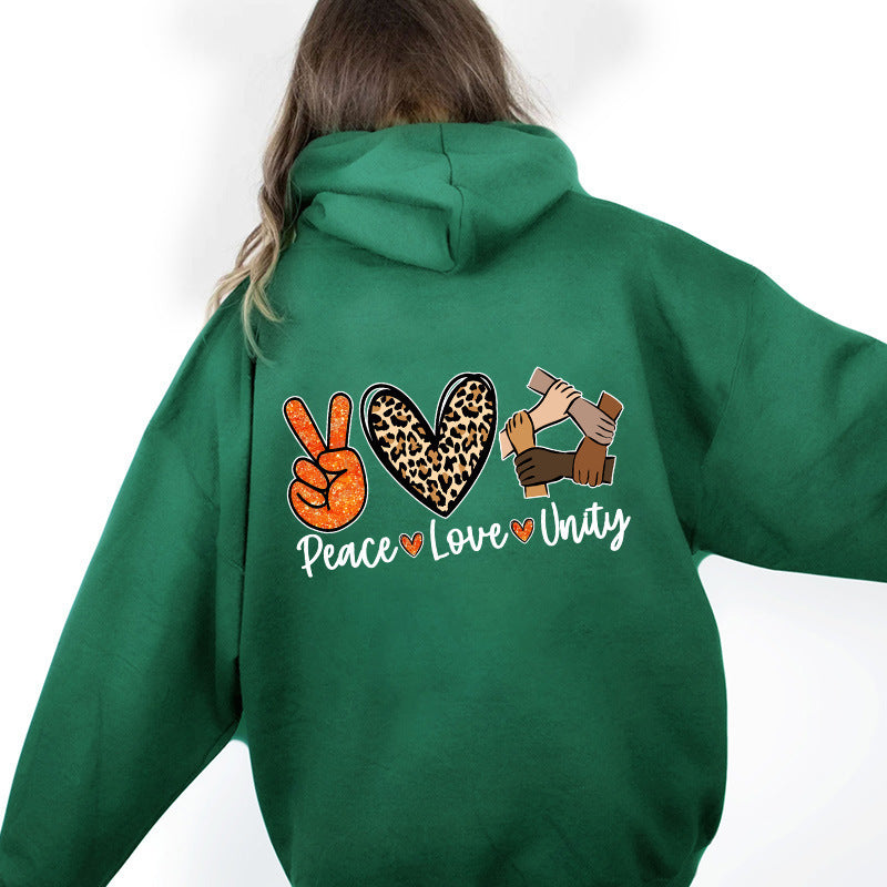 Damegenser med høykvalitets Peace-Love-Unity design Skjora