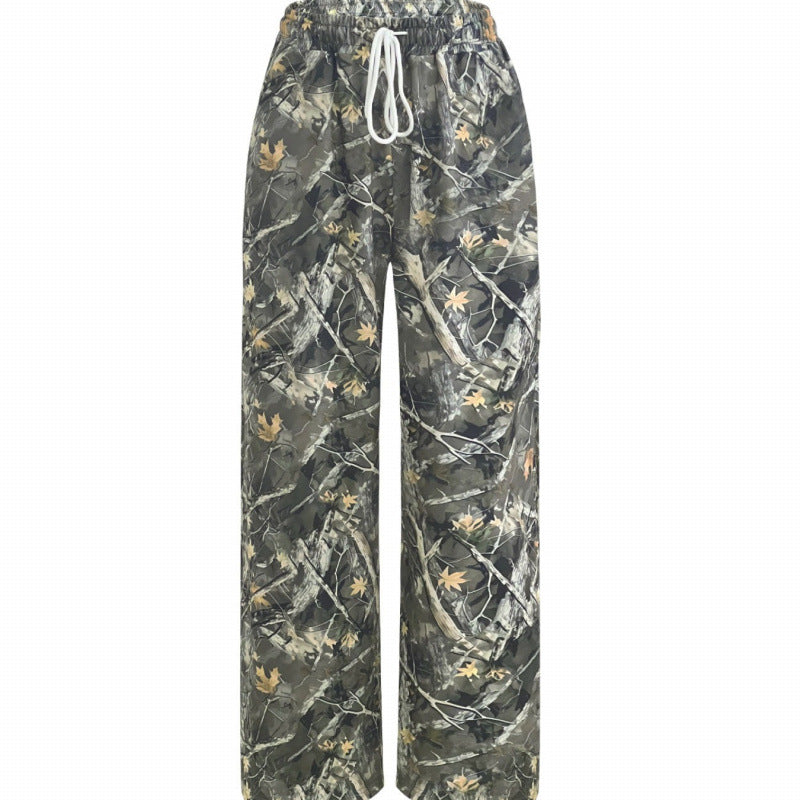 Dame Camouflage vid bukse Skjora