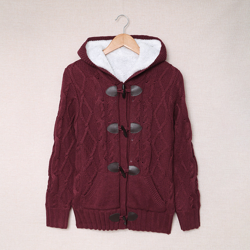 Dame cardigan med høy krage og komfortable knappedetaljer Skjora