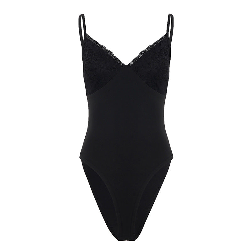 Dame Body med elegante spissdetaljer Skjora
