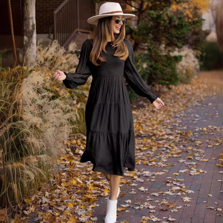 Dame Maxi Kjole i Boho Stil