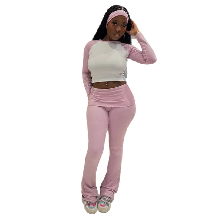 Sporty and fashionable set for women with long sleeves Skjora