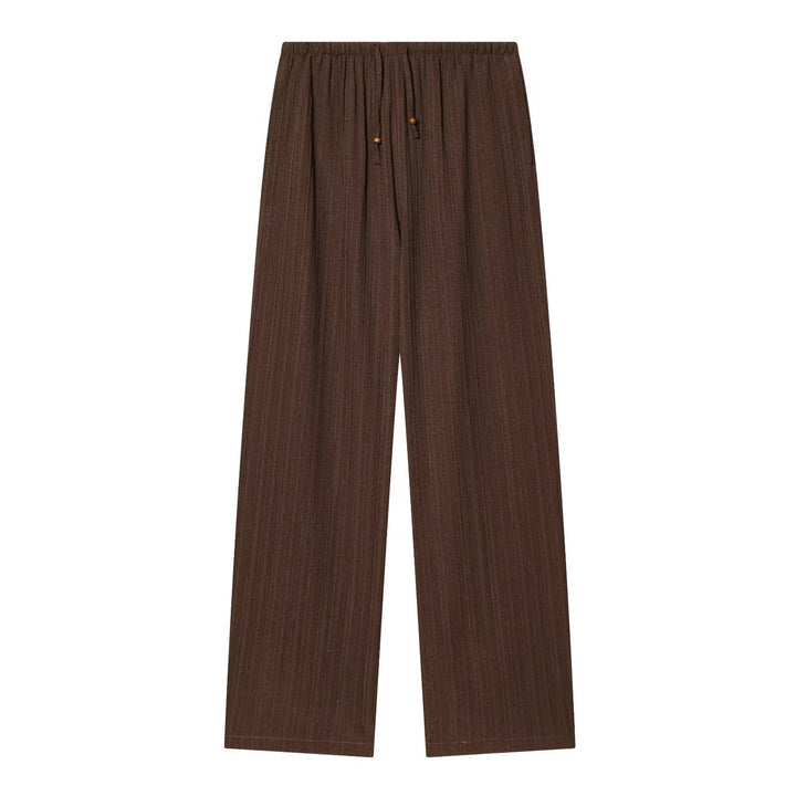 Dame casual bluse med strukturert stoff og overskårne skuldre Skjora