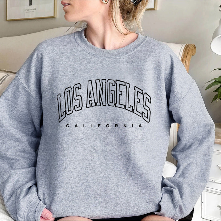 Kvinne sweatshirt med kreativ tekst og avslappet snitt Skjora