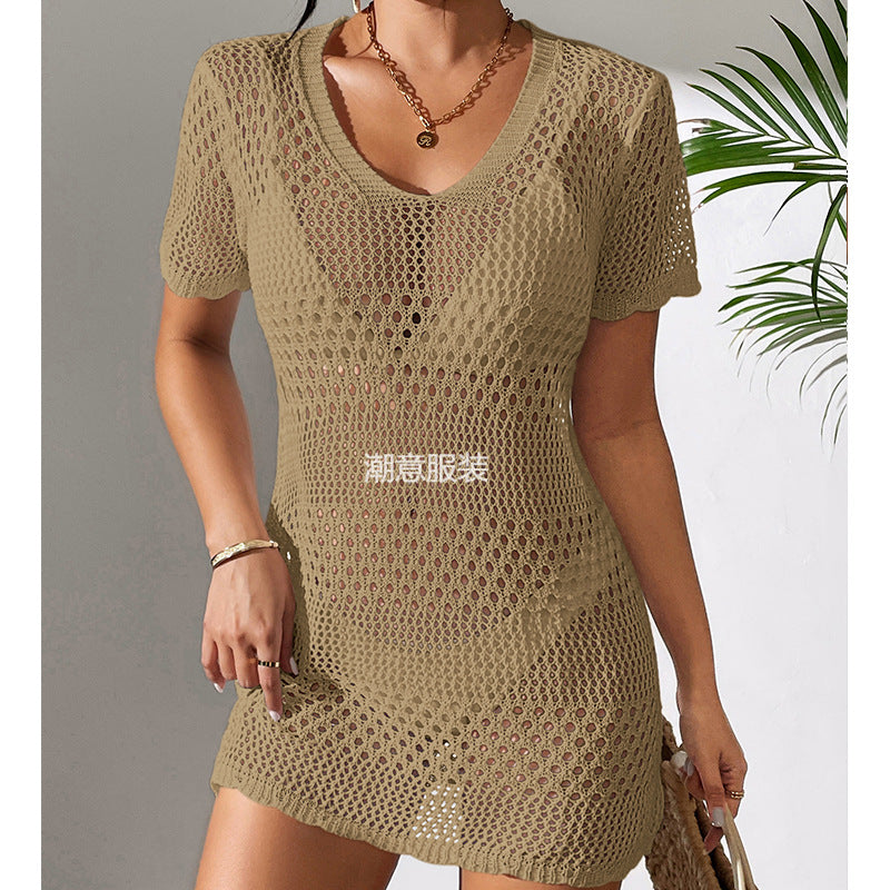 Damen Strickkleid Skjora