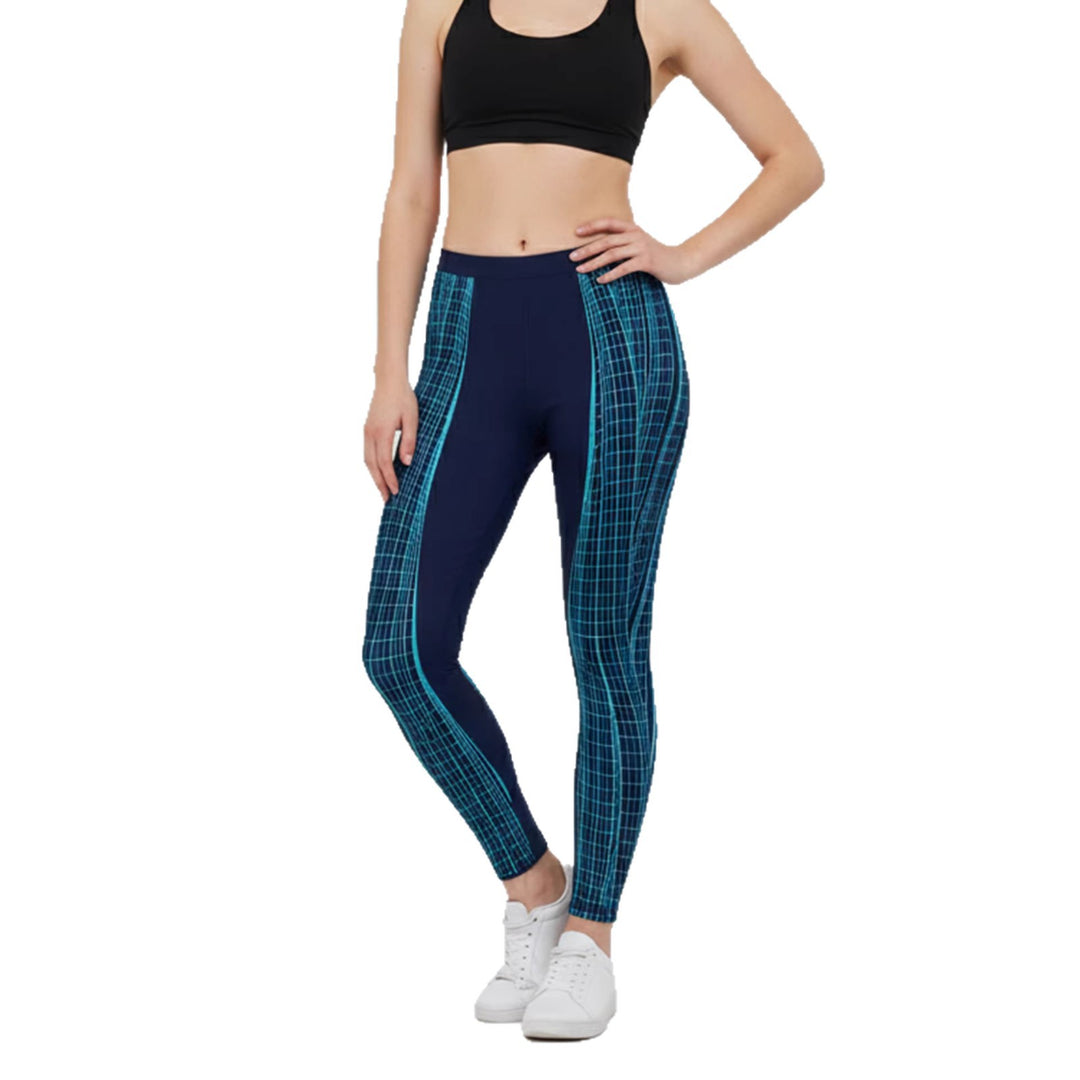 Damen Sportleggings mit stylischem Sternen-Design und hohem Bund Skjora