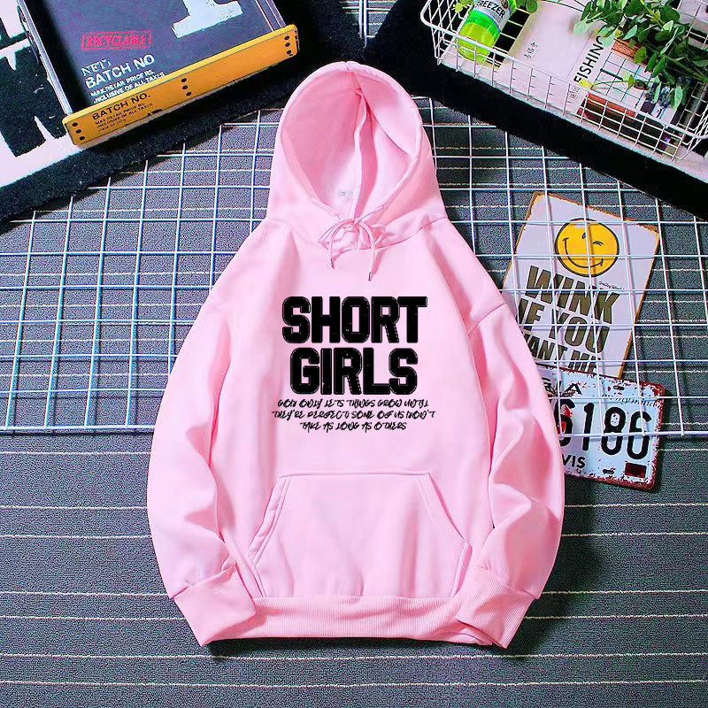 Women's hoodie with eye-catching lettering Skjora