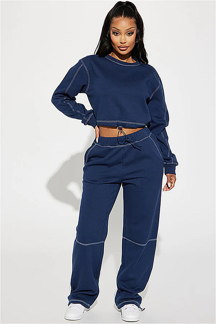 Women's Cropped Zip-Up Sweatshirt Skjora