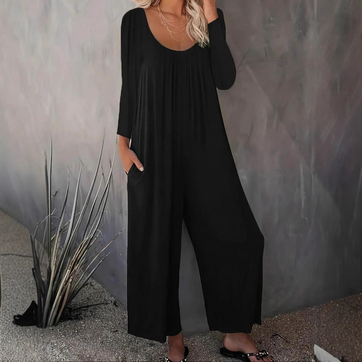 Damevidt jumpsuit med praktiske lommer og moderne snitt Skjora