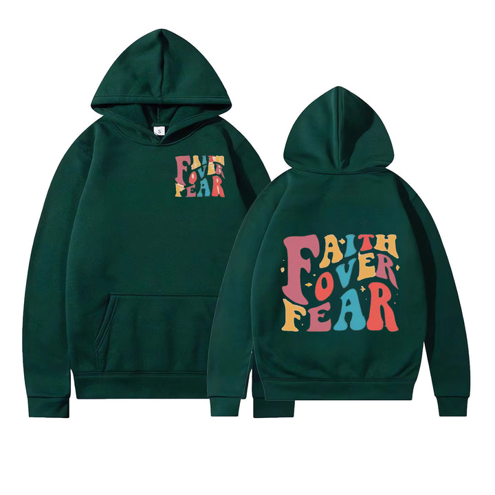 Dame hoodie med unikt grafisk display Skjora