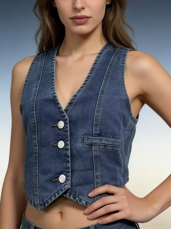 Dame Jeansexperience Vest Skjora