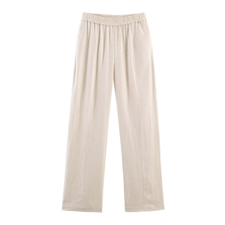 Damer elegant løs Culotte med elastisk linning Skjora