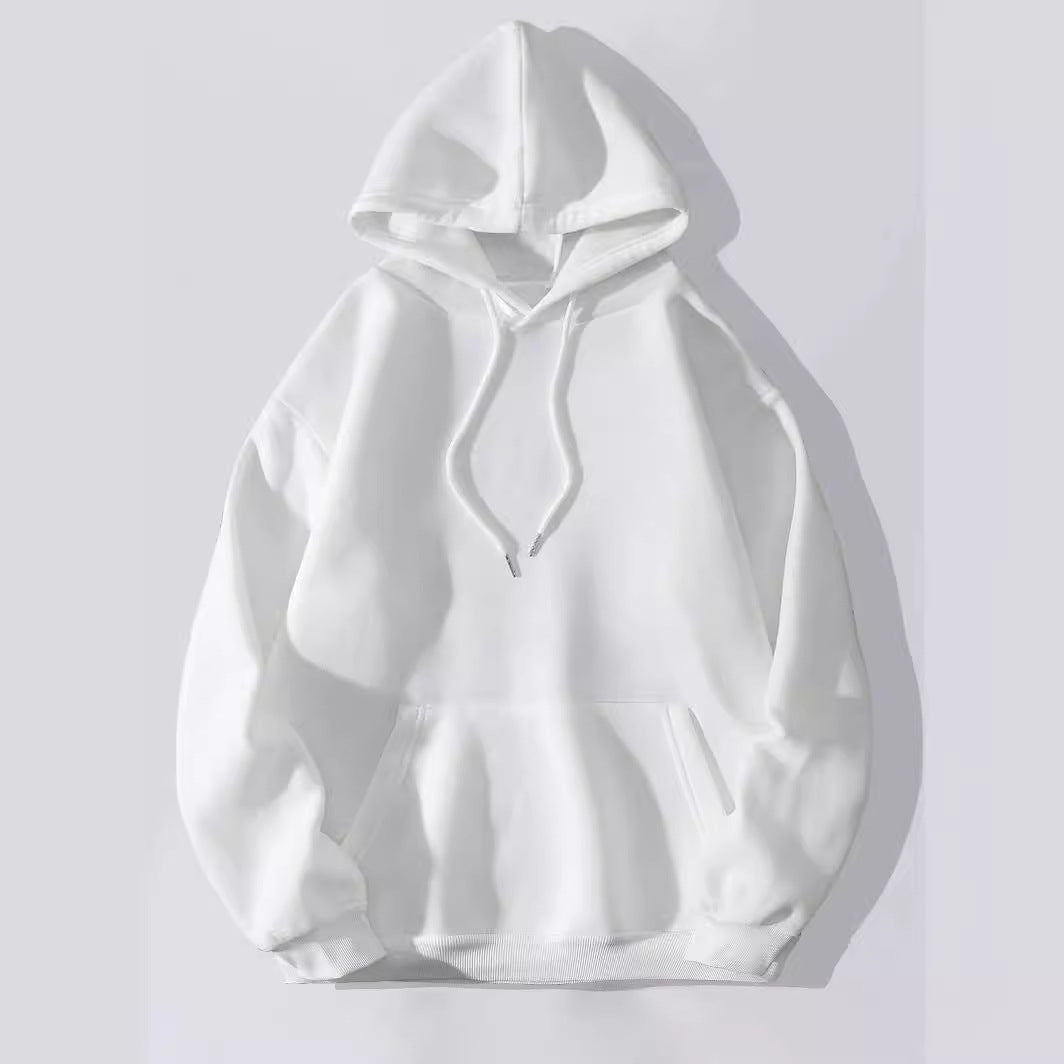 Dame Oversized Hoodie med Inspirerende Trykk Skjora