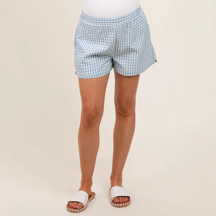 Damer avslappede karoshorts med elastisk linning og sidelommer Skjora