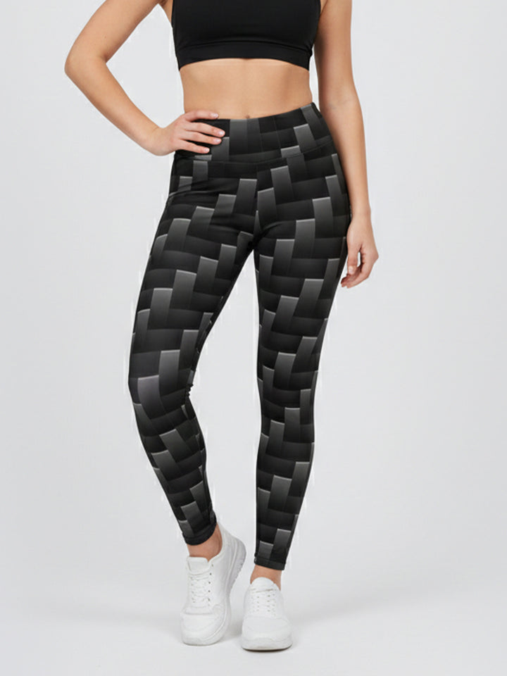 Damen Sportlegging mit stilvollem grafischen Design Skjora