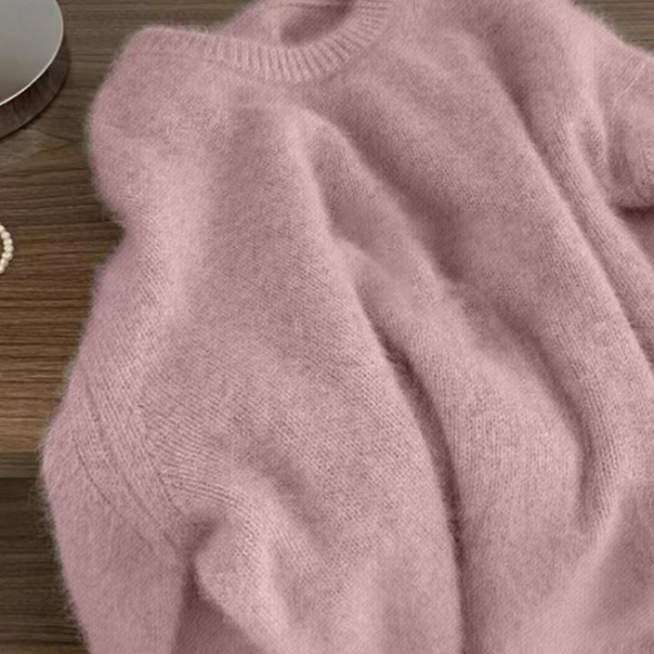 Damer Cozy Genser laget av fin strikkeblanding Skjora