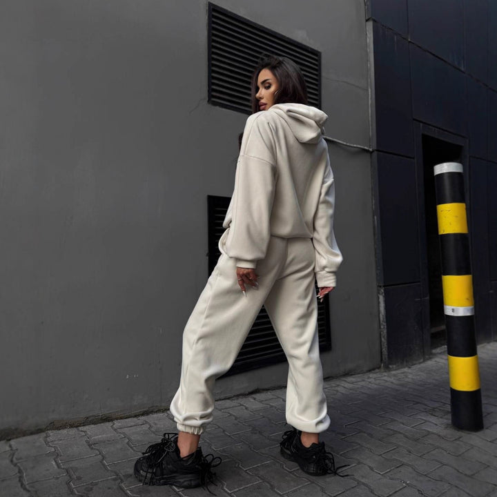 Kvinnenes komfortable oversized fritidssett Skjora