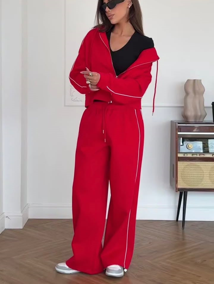 Dame sporty relax-set laget av høykvalitets jersey Skjora