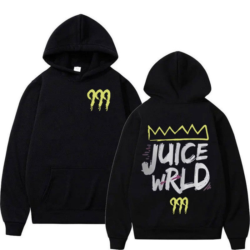 Kvinne hoodie med moderne kengurulommely design og slående grafisk trykk Skjora