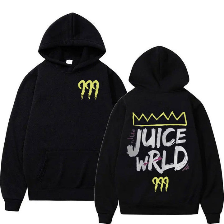 Kvinne hoodie med moderne kengurulommely design og slående grafisk trykk Skjora