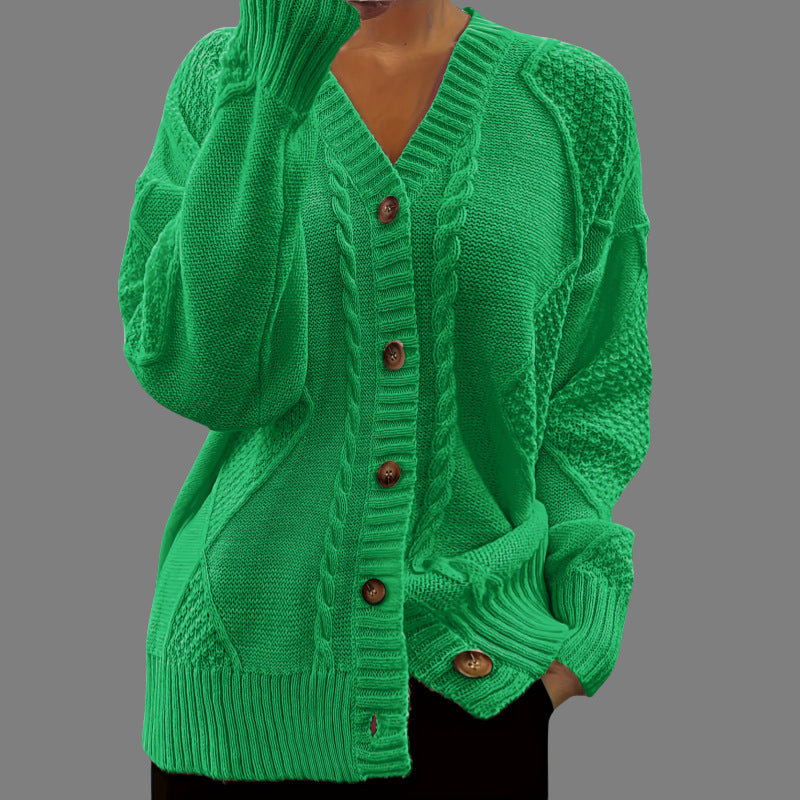 Kvinnes cardigan i avslappet oversized stil Skjora