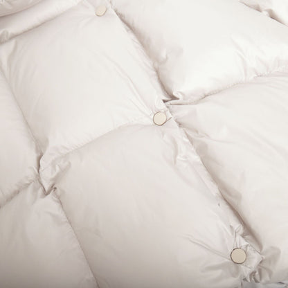 Skjora | Damer Modish, kortkappet dunjakke med hette