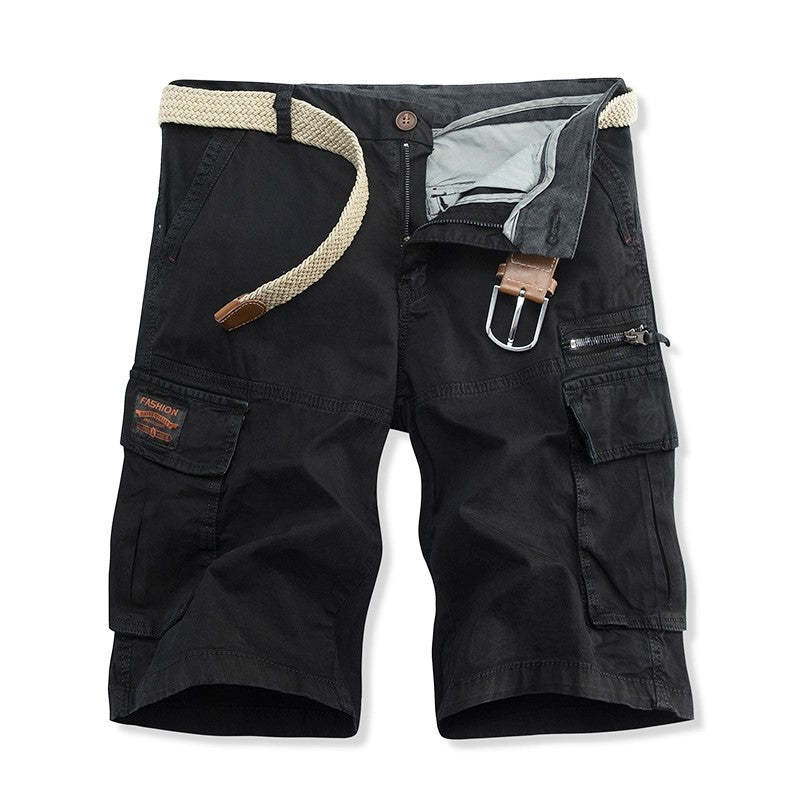 Herren Cargo Bermuda Shorts med fler-lomme-design Ravikna