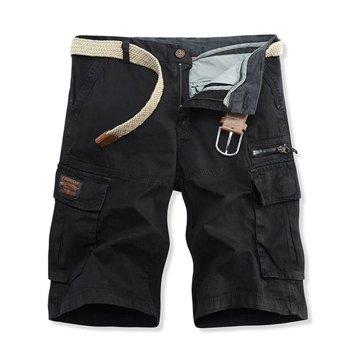 Herren Cargo Bermuda Shorts med fler-lomme-design Ravikna