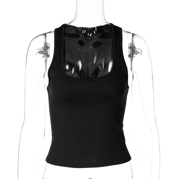 Damer sporty tanktop med brede stropper Skjora