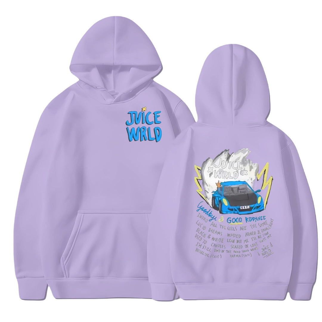 Women's hoodie with vibrant graffiti design and comfortable fit Skjora