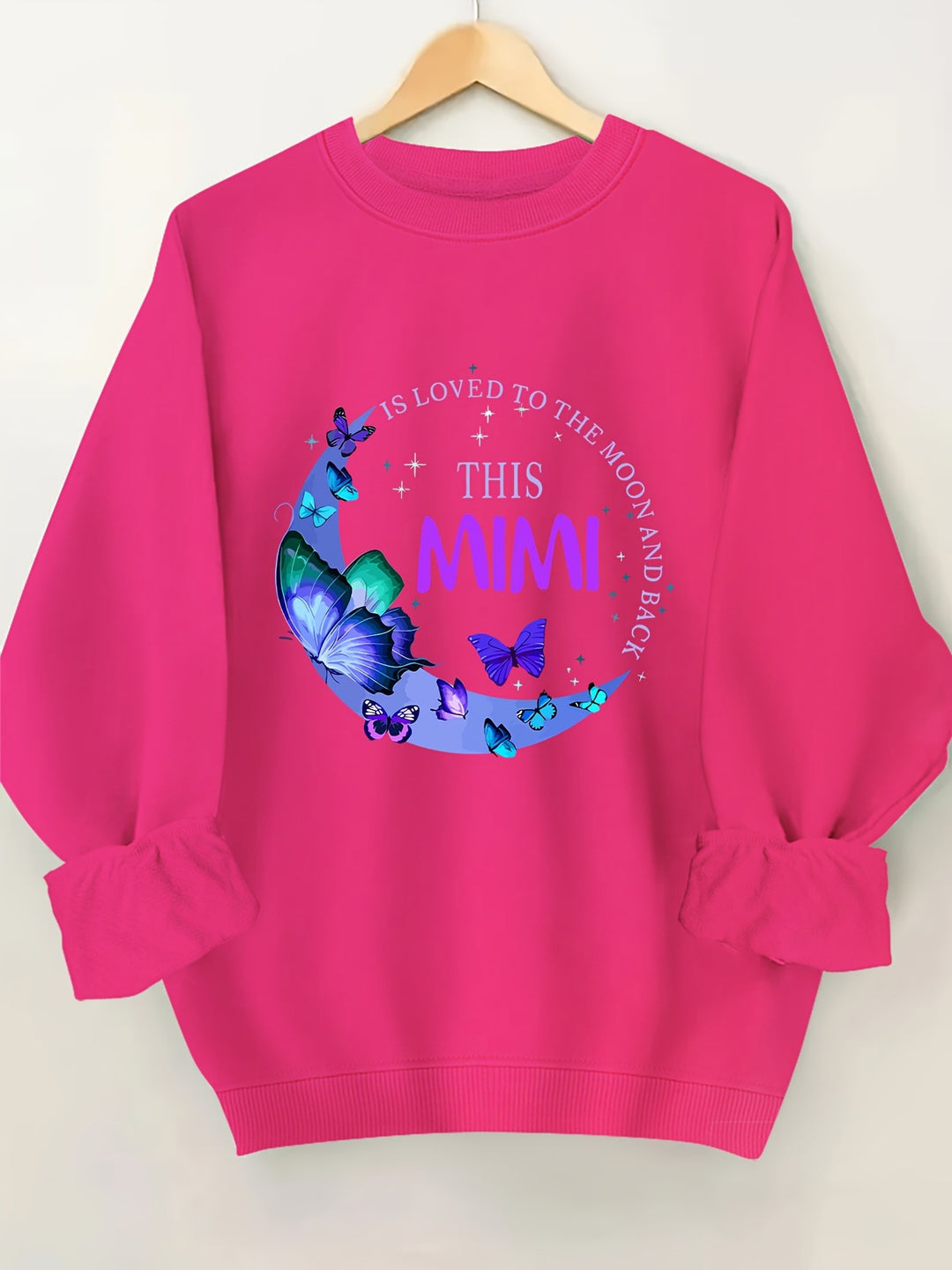 Kvinnens grafiske sweatshirt Skjora