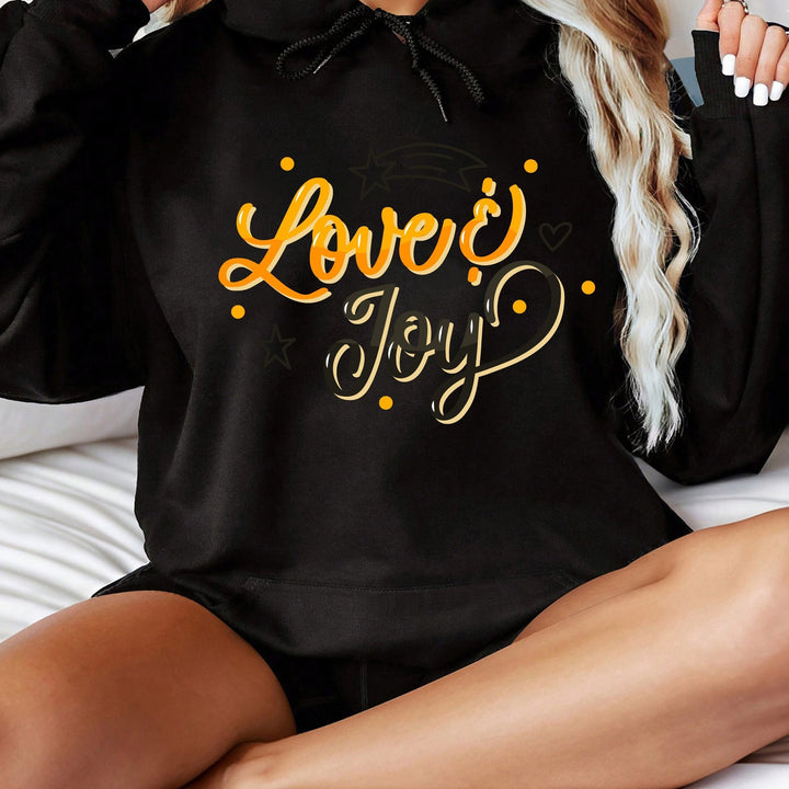 Damehettegenser med inspirerende Love & Joy-design Skjora