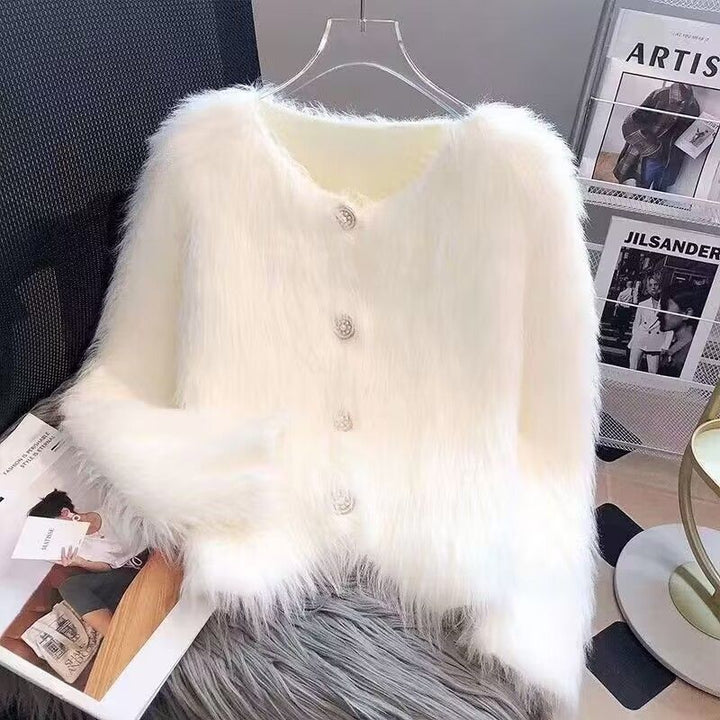 Kvinners koselige cardigan Skjora