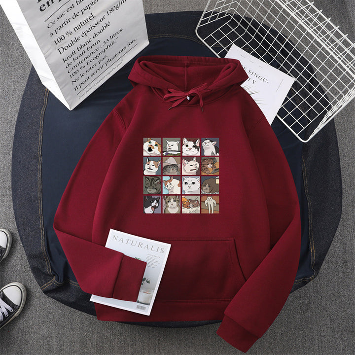 Kvinnes Sweatshirt med Dyremotiv Skjora
