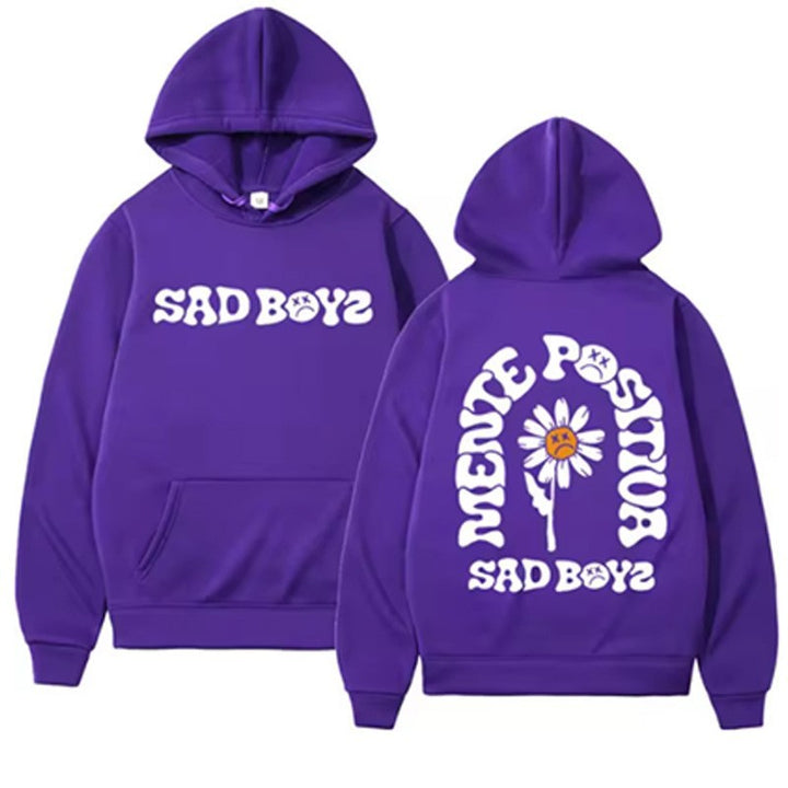 Kvinne hoodie med kreativt grafisk trykk og komfortabel passform Skjora