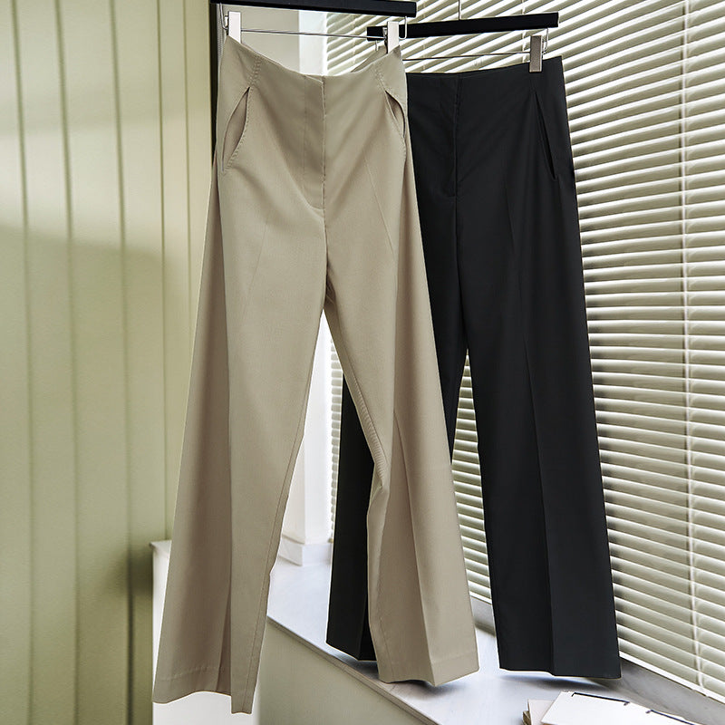 Damer elegante og løstsittende dressbukser Skjora