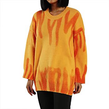 Kvinne Oversized Genser med Moderne Gradient Skjora